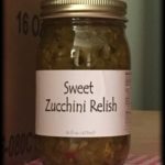 Blackberry Hill Farms Sweet Zucchini Relish