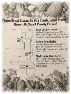 Mennonite Farm Market Map