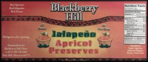 Jalapeno Apricot Preserves-Balckberry Hill Farms