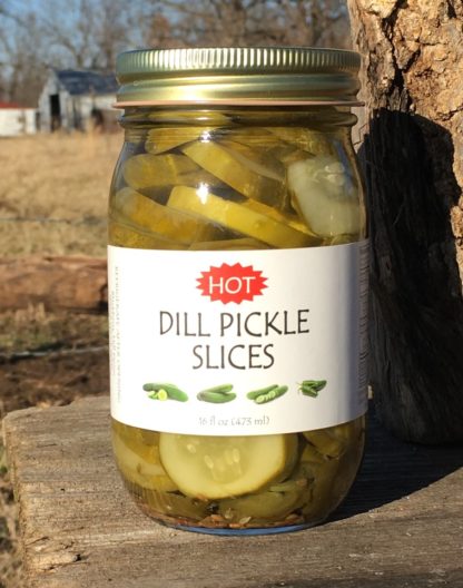 Blackberry Hill Farms Hot Dill Pickle Slices